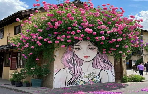 道真怎么设计网红打卡墙绘