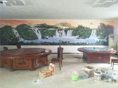 道真墙绘-写实风景