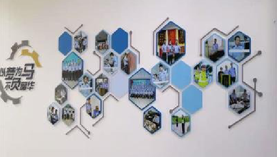 道真文化墙最常见的做法。