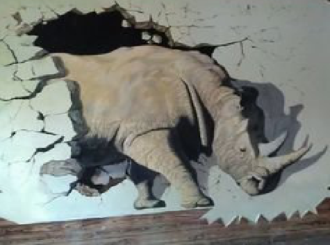 道真在墙绘中，如何绘制3D效果？