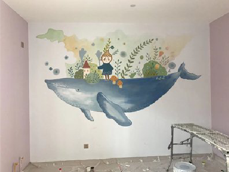 道真手绘墙的特点及优势。